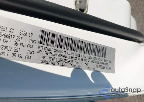 2020 Jeep Cherokee Latitude Plus Fwd z USA, uszkodzony, nr VIN 1C4PJLLB2LD556530